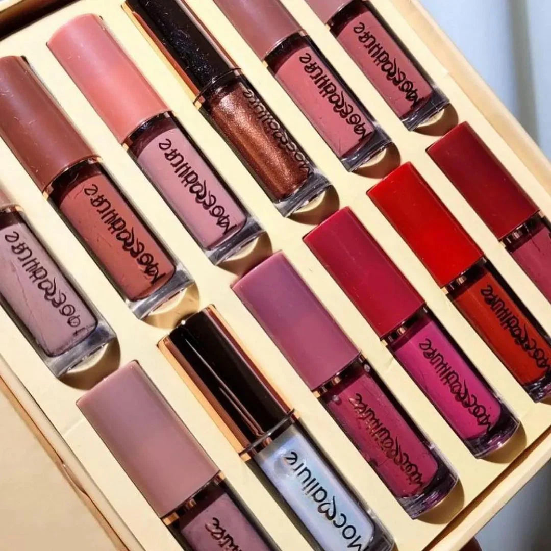 12 pcs Mocallure Lip Gloss