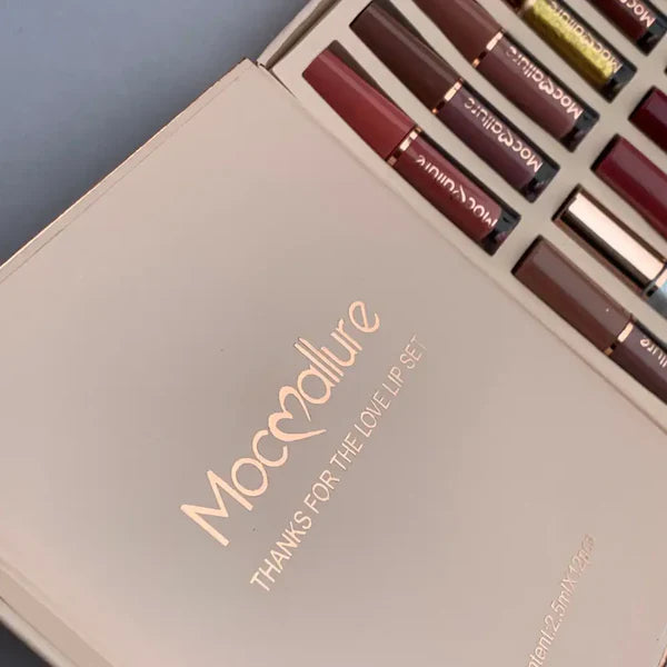 12 pcs Mocallure Lip Gloss